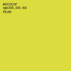 #DCDC3F - Pear Color Image