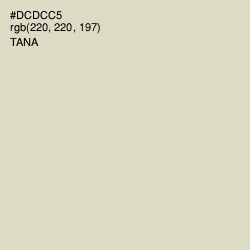 #DCDCC5 - Tana Color Image