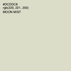 #DCDDC8 - Moon Mist Color Image