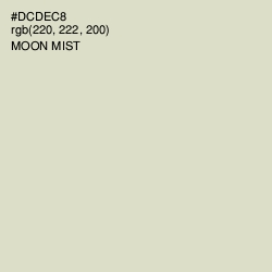 #DCDEC8 - Moon Mist Color Image