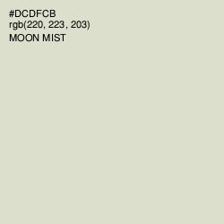 #DCDFCB - Moon Mist Color Image