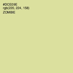 #DCE09E - Zombie Color Image