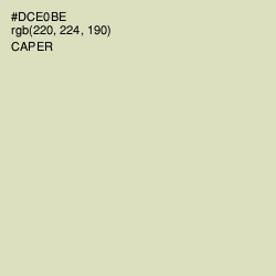#DCE0BE - Caper Color Image