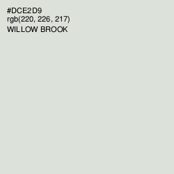 #DCE2D9 - Willow Brook Color Image