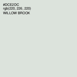 #DCE2DC - Willow Brook Color Image