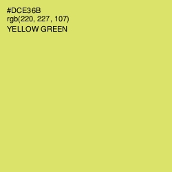 #DCE36B - Yellow Green Color Image