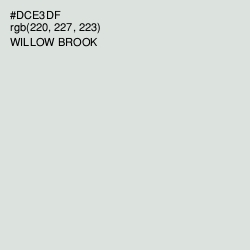 #DCE3DF - Willow Brook Color Image