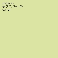 #DCE4A3 - Caper Color Image