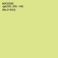 #DCE58C - Wild Rice Color Image