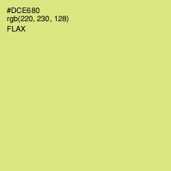 #DCE680 - Flax Color Image