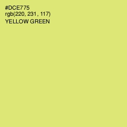 #DCE775 - Yellow Green Color Image