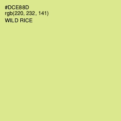 #DCE88D - Wild Rice Color Image