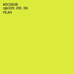 #DCEB3B - Pear Color Image