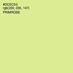 #DCEC93 - Primrose Color Image