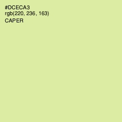 #DCECA3 - Caper Color Image