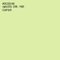 #DCEEA8 - Caper Color Image