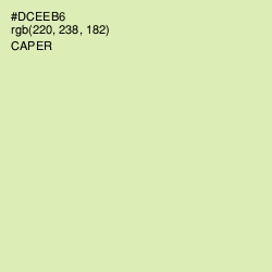 #DCEEB6 - Caper Color Image