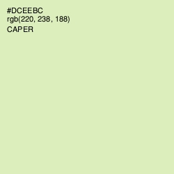 #DCEEBC - Caper Color Image