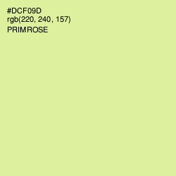 #DCF09D - Primrose Color Image