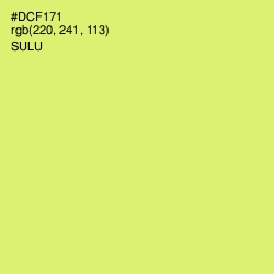 #DCF171 - Sulu Color Image