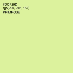 #DCF29D - Primrose Color Image