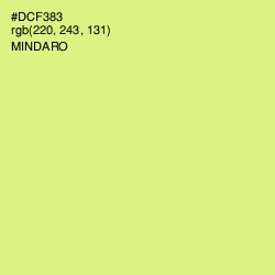 #DCF383 - Mindaro Color Image