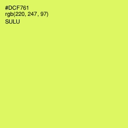 #DCF761 - Sulu Color Image