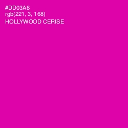 #DD03A8 - Hollywood Cerise Color Image