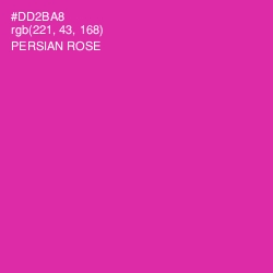 #DD2BA8 - Persian Rose Color Image