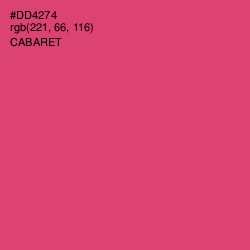 #DD4274 - Cabaret Color Image