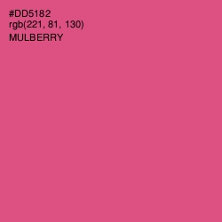 #DD5182 - Mulberry Color Image