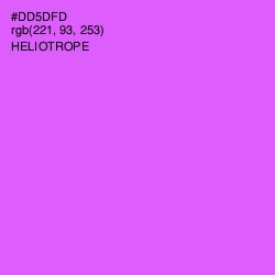 #DD5DFD - Heliotrope Color Image