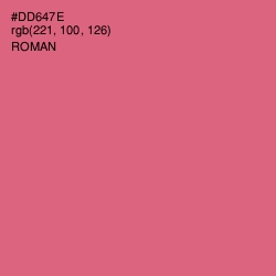 #DD647E - Roman Color Image