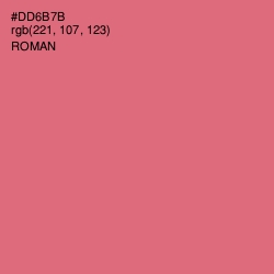 #DD6B7B - Roman Color Image