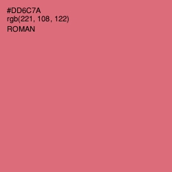 #DD6C7A - Roman Color Image