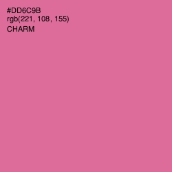 #DD6C9B - Charm Color Image