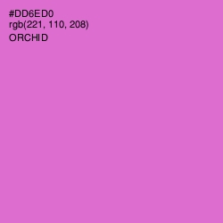 #DD6ED0 - Orchid Color Image