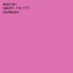 #DD71B1 - Hopbush Color Image