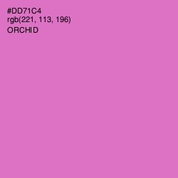 #DD71C4 - Orchid Color Image