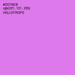 #DD79EB - Heliotrope Color Image