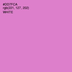 #DD7FCA - Orchid Color Image