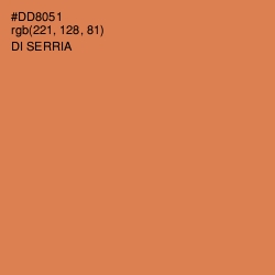 #DD8051 - Di Serria Color Image