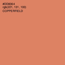 #DD8364 - Copperfield Color Image