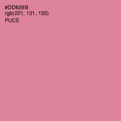 #DD839B - Puce Color Image