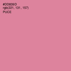 #DD839D - Puce Color Image