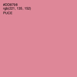 #DD8798 - Puce Color Image