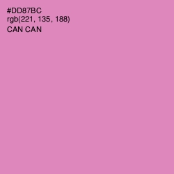 #DD87BC - Can Can Color Image