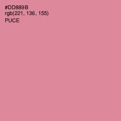 #DD889B - Puce Color Image
