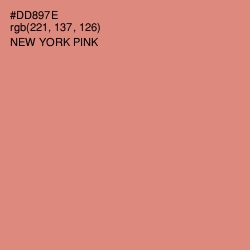 #DD897E - New York Pink Color Image