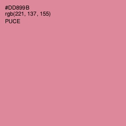 #DD899B - Puce Color Image